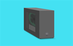 纯CSS3电脑主机机箱特效